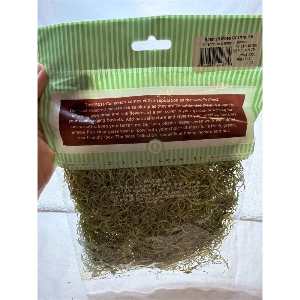 The Moss Collection Spanish Moss 2oz